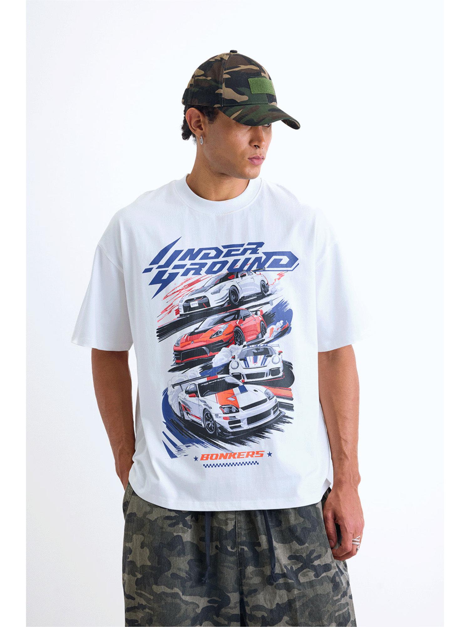 Buy Bonkers Corner Underground Winners Oversized T-Shirt for Men
