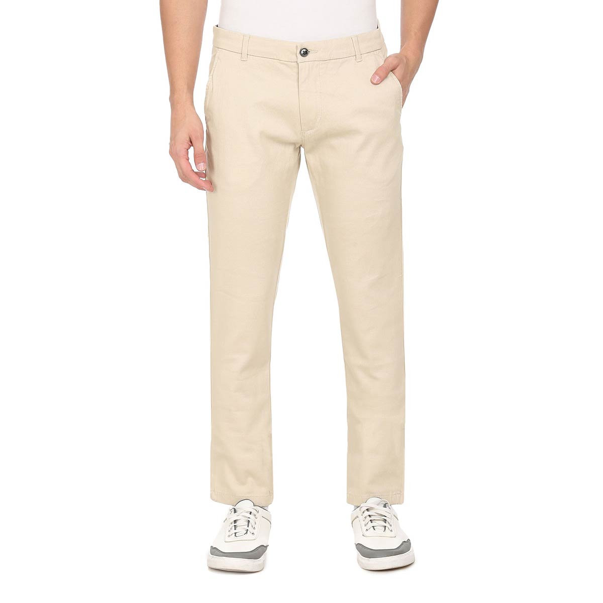 Arrow Sports Casual Trousers  Buy Arrow Sports Men Olive Slim Fit Casual Trouser  Online  Nykaa Fashion