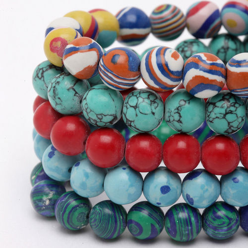 Buy PANASH Women Artificial Beads Bracelets Pack of 5 Online