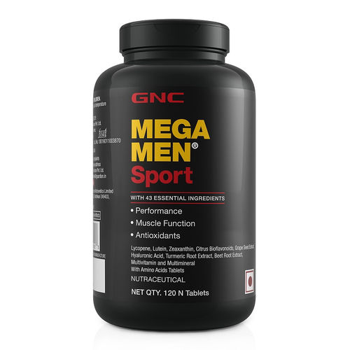 Gnc Mega Men Sport Multivitamin Tablets Buy Gnc Mega Men Sport Multivitamin Tablets Online At Best Price In India Nykaaman