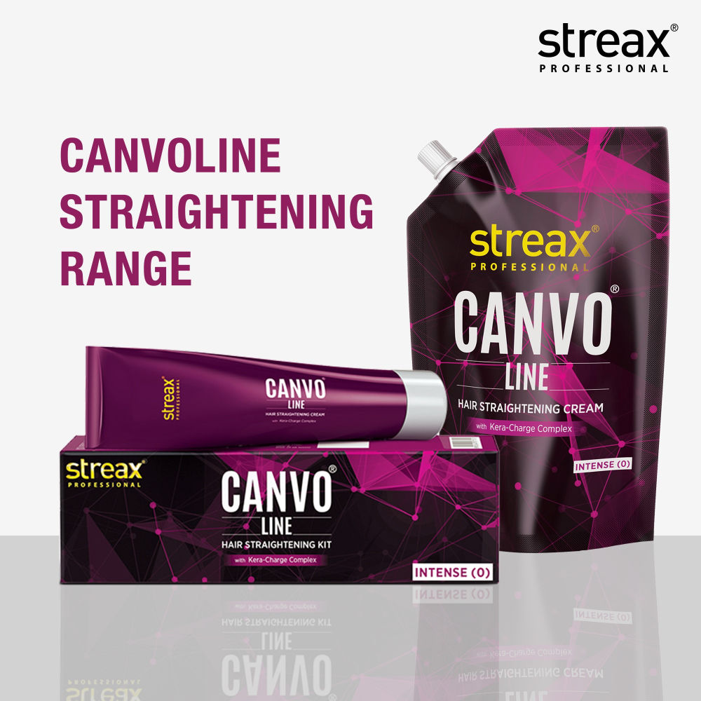 Canvo line hair straightening hotsell