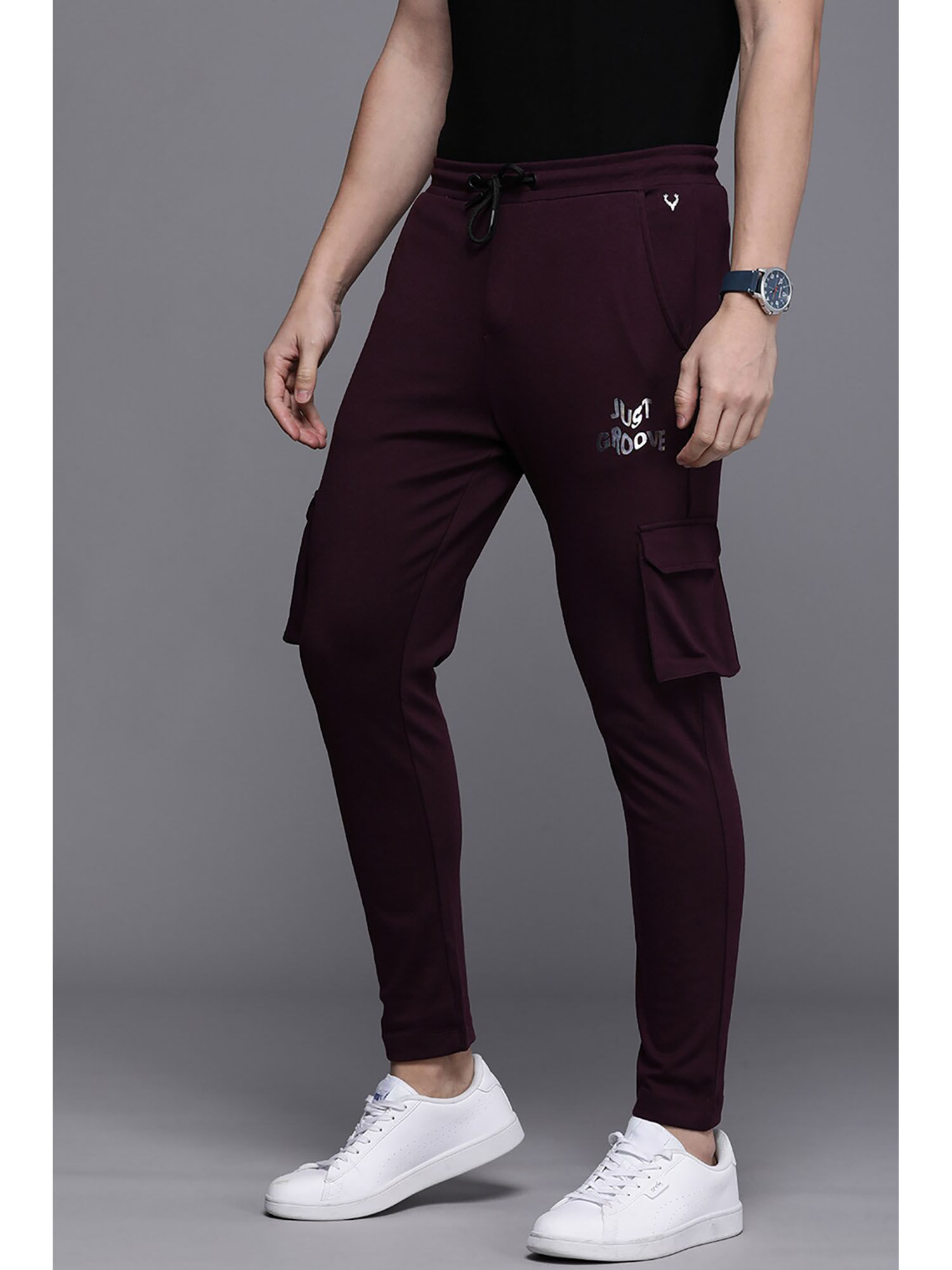 Buy Allen Solly Sport Men Pure Cotton Joggers - Track Pants for Men  23349630 | Myntra