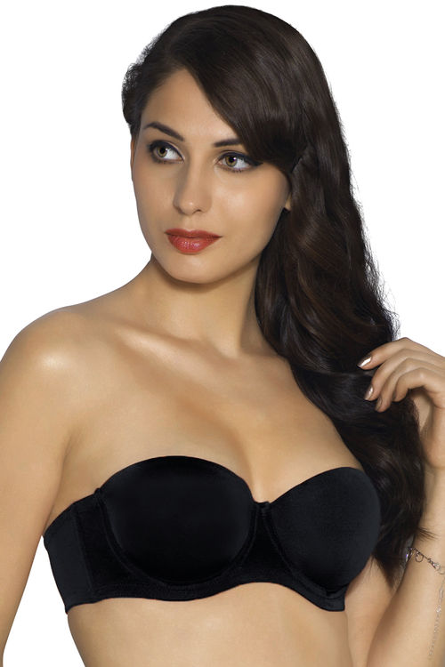 Buy Amante Padded Wired Strapless Multiway Bra - Black Online