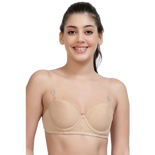 Buy Inner Sense Organic Cotton Padded Underwired Strapless and