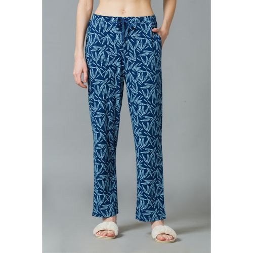 Buy Van Heusen Women Superior Drape & Ultra Soft Lounge Pants - Blue Online