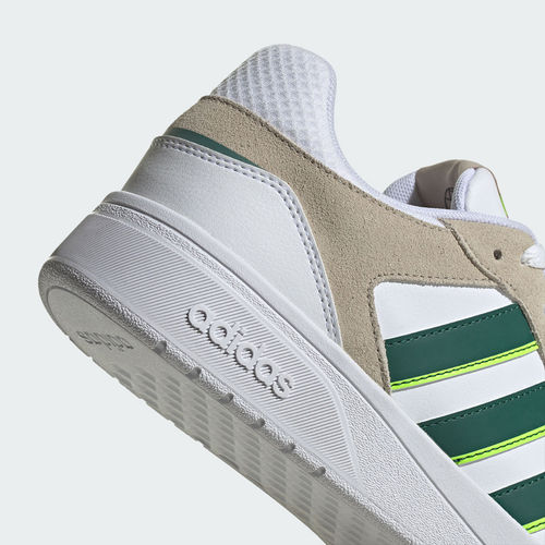 adidas gazelle silver green womens Adidas Mens COURTBEAT COURT LIFESTYLE SHOES White (GX1745) - MAC main image 1