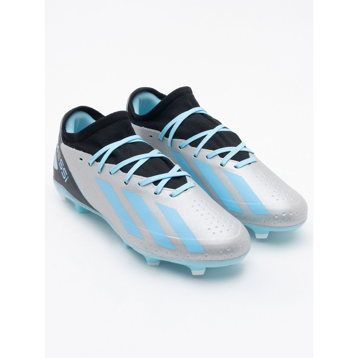 Buy adidas X Crazyfast Messi.3 Fg Men Silver Football Shoes Online