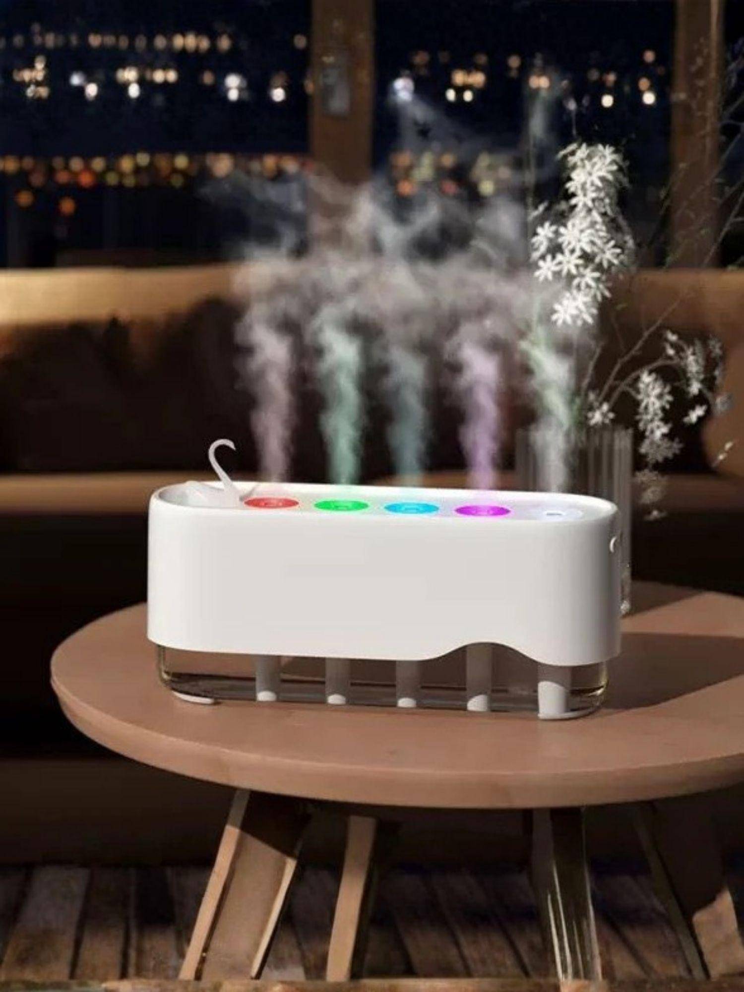 Buy Smokey Cocktail Voice Activated Humidifier/Diffuser - White Online