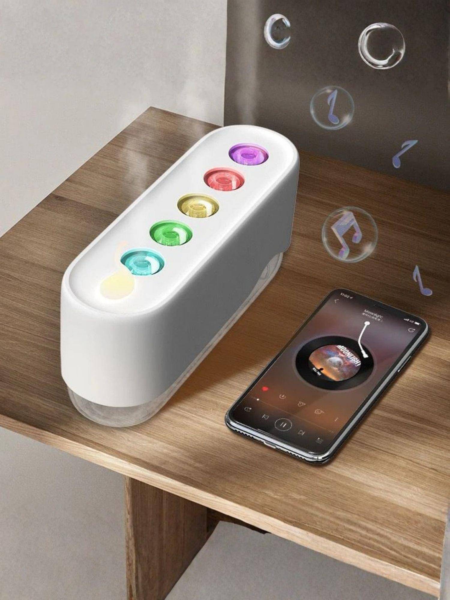 Buy Smokey Cocktail Voice Activated Humidifier/Diffuser - White Online