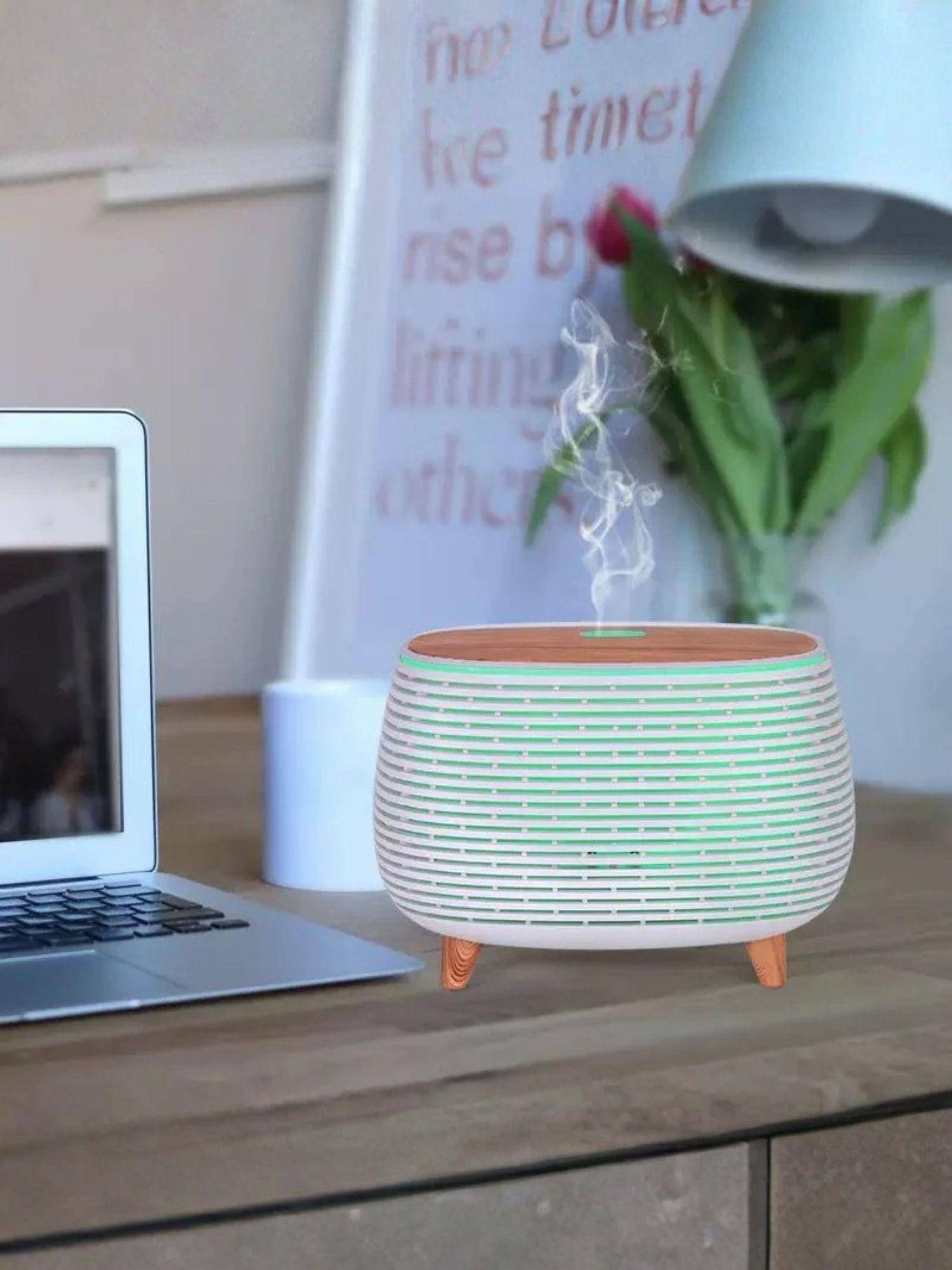 Buy Smokey Cocktail Ultrasonic Aroma Humidifier/Diffuser - White Online