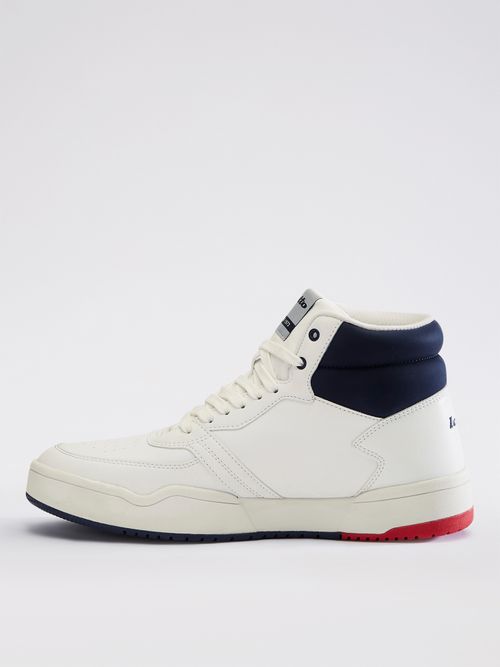 Buy LOTTO Hoop Star Citta Mid White Navy Blue Sneakers for Men
