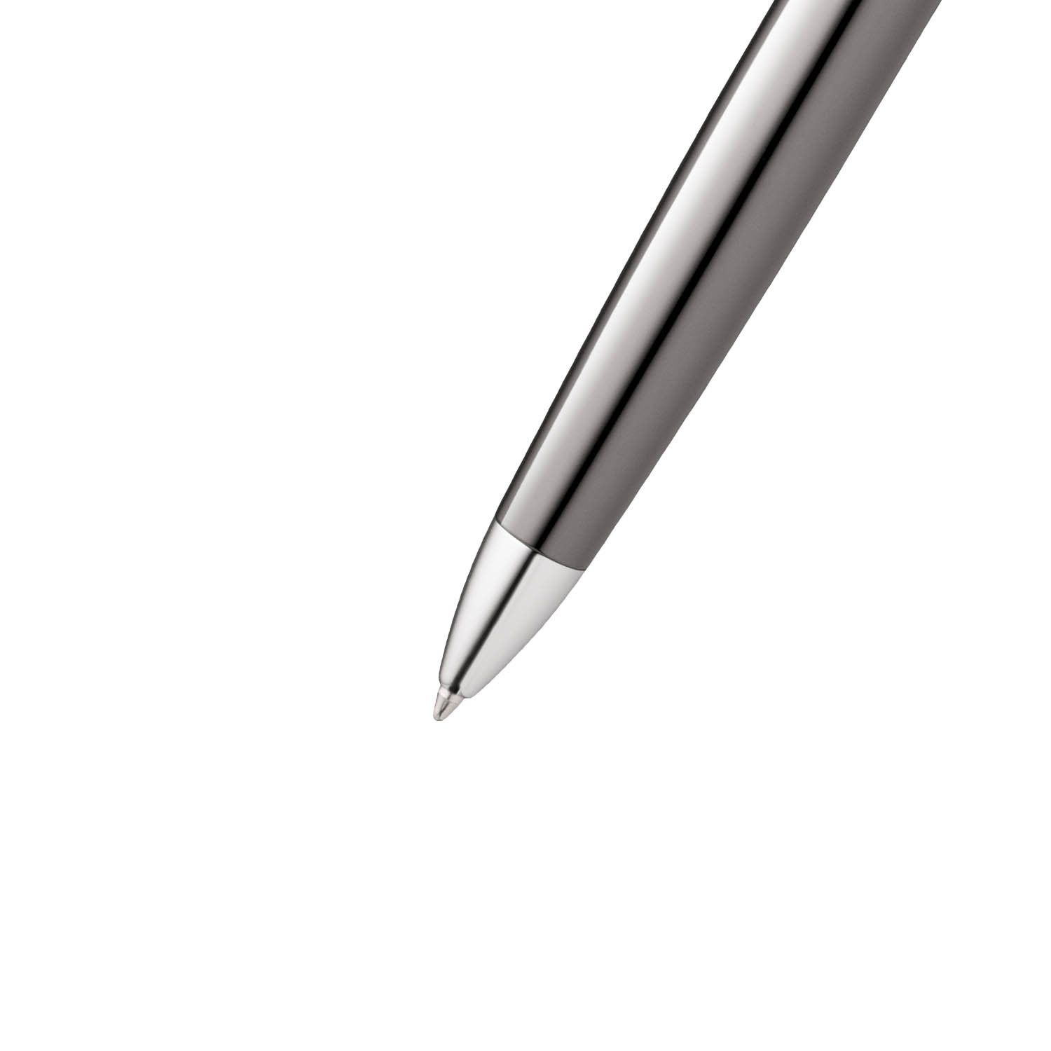 Pennline Carina Ballpoint Pen Gloss Gunmetal With Chrome Trims