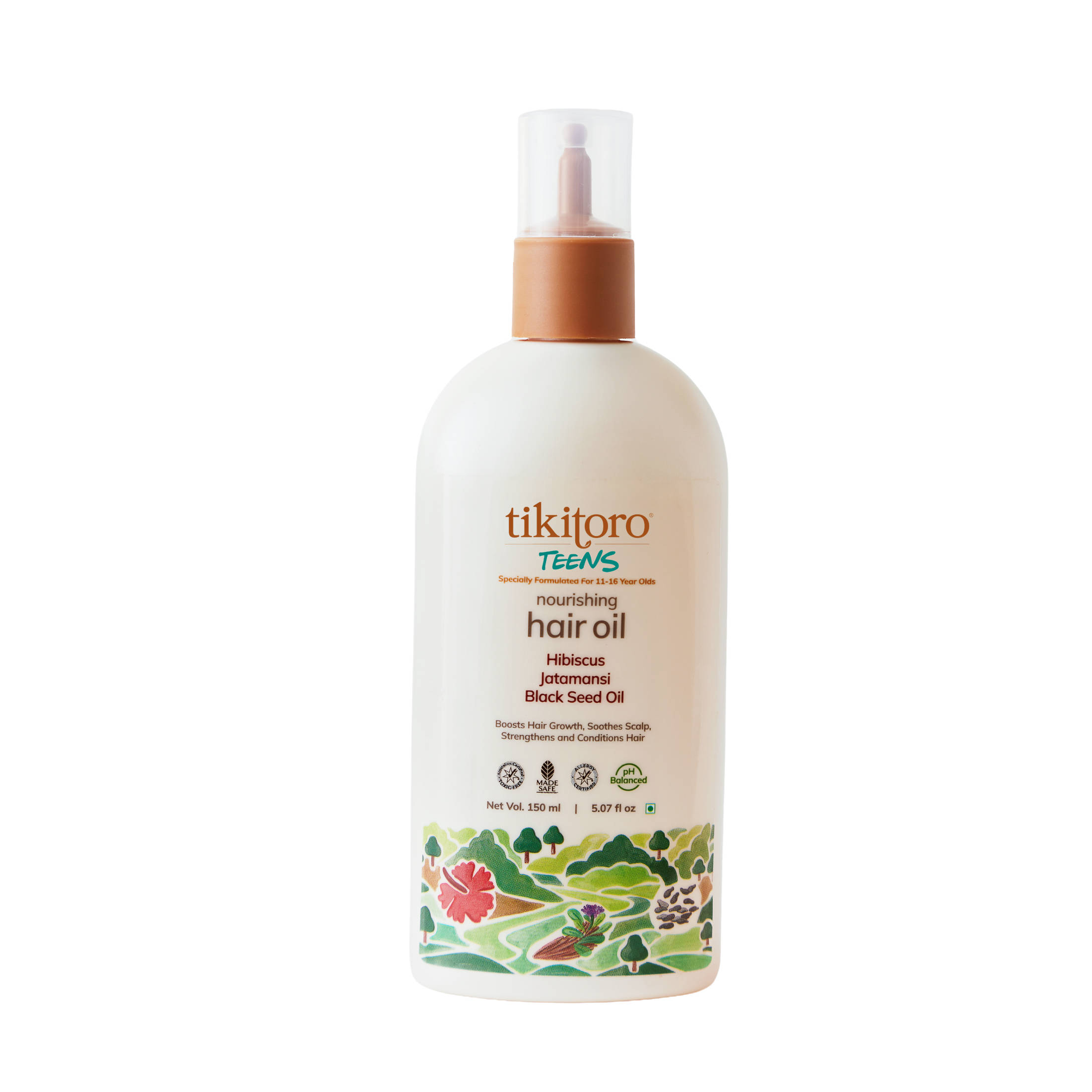 Tikitoro Teens For 11-16 Year Olds Nourishing Hair Oil