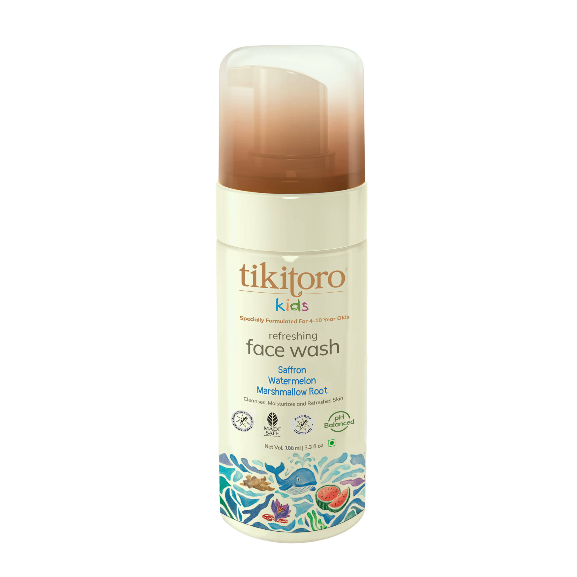 TIKITORO Kids Refreshing Face Wash