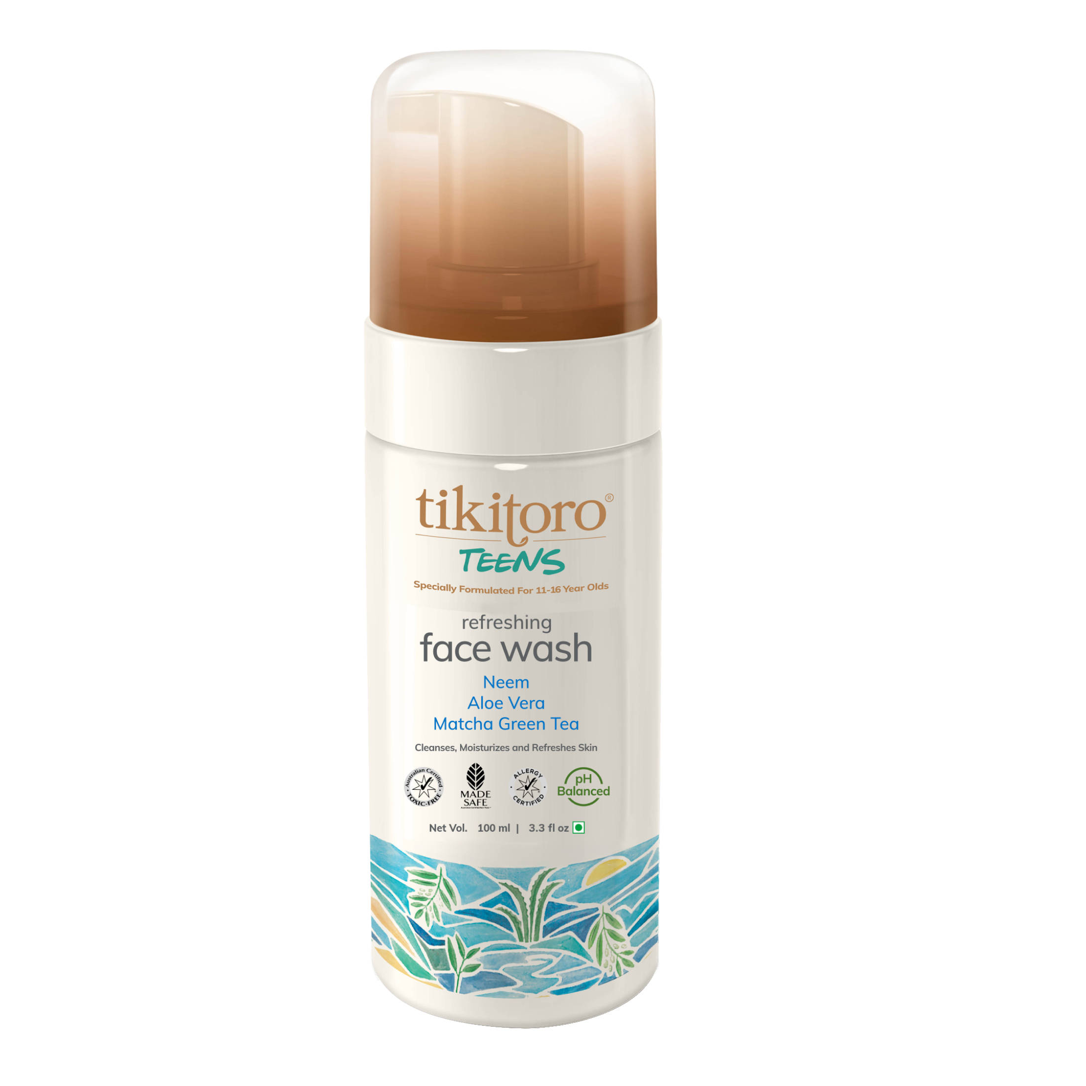 TIKITORO Teens Refreshing Face Wash