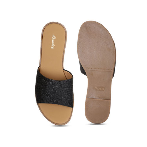 Buy Bata Women Black Flats Online
