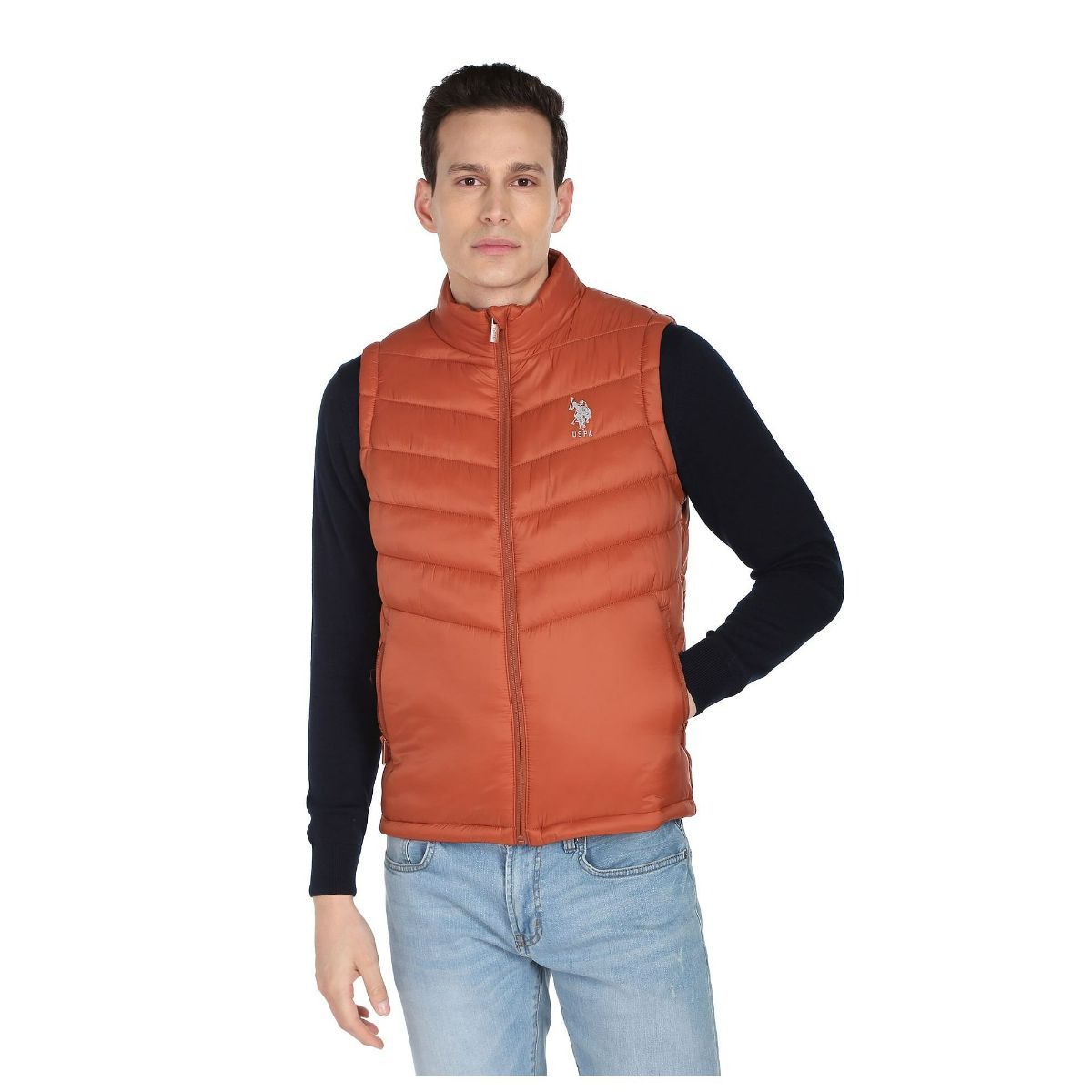 Us polo shop assn quilted vest