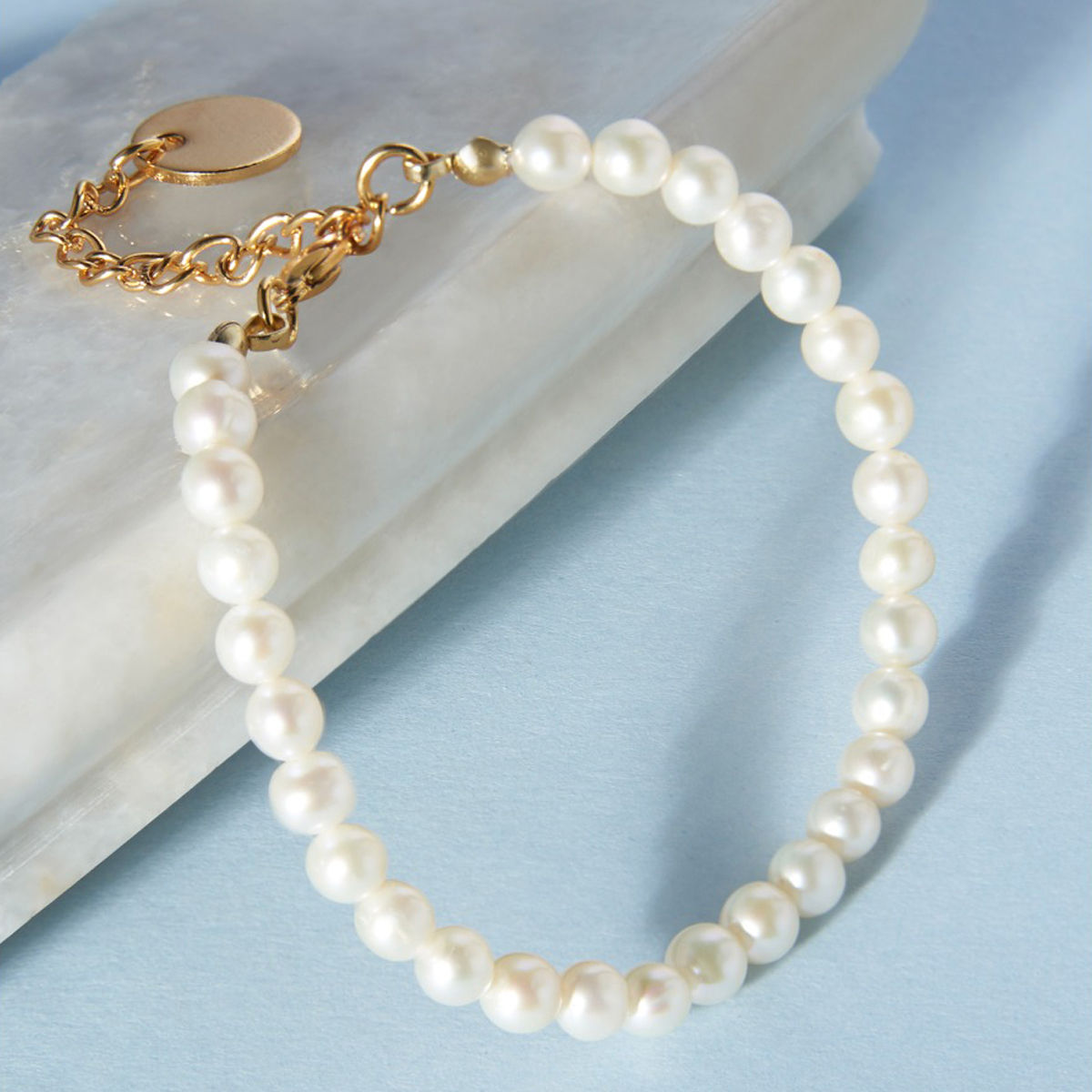 Three Strand Pearl Bracelet  The Pearl Girls  Cultured Pearls 
