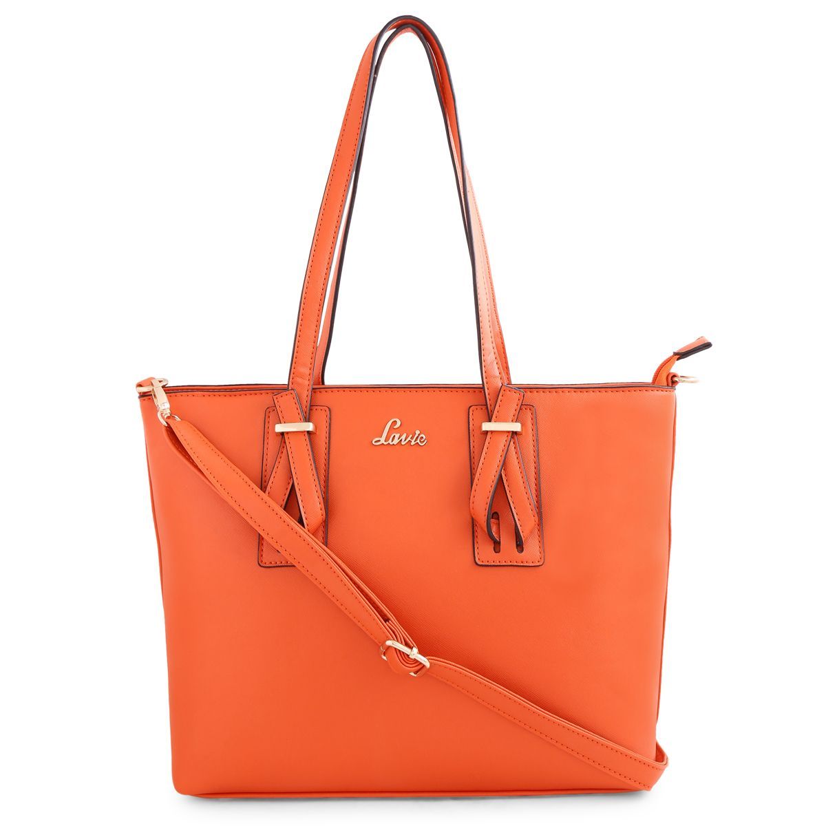 Buy Lavie Orange Papua Large HZ Tote Bag Online