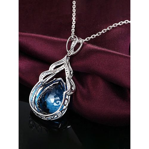 Buy Designs You Silver Plated American Diamond Crushed Ice Cut