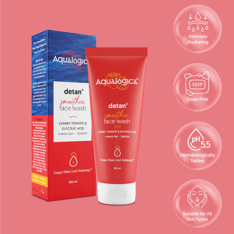 Aqualogica Detan+ Smoothie Face Wash: Buy Aqualogica Detan+ Smoothie