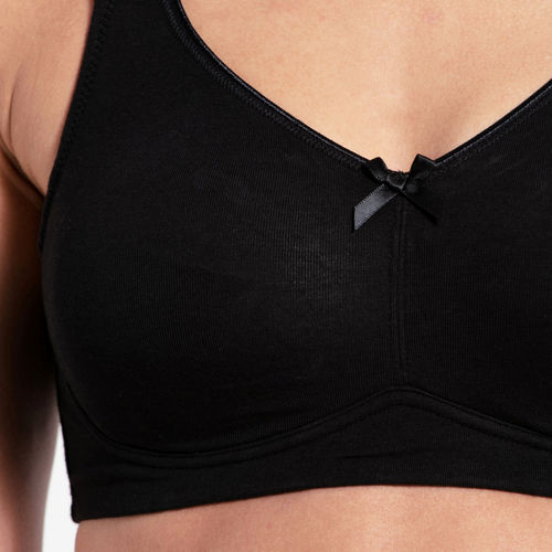Jockey FE41 Women's Wirefree Non Padded Super Combed Cotton Elastane  Stretch Full Coverage Everyday Bra with Concealed Shaper Panel and Broad  Fabric Straps - Price History