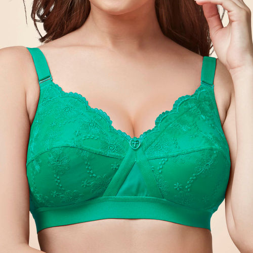 Buy Trylo Cathrina Women Cotton Non-wired Soft Full Cup Bra