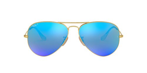 Buy Ray-Ban 0RB3025 Sky Blue Polarized Aviator (58 mm) Online
