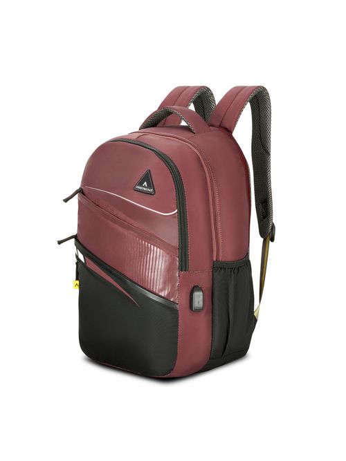 aristocrat unisex red laptop backpack All-Sport Custom Backpack; Athletic Gold/Graphite/Black ARISTOCRAT Polyester 32L Epic Backpack