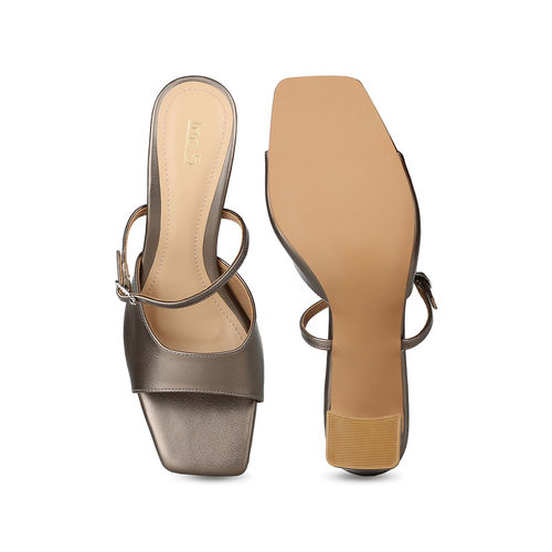 Ladies Shoes Pewter High Heel Sandals Buy Women Pewter Grey Party