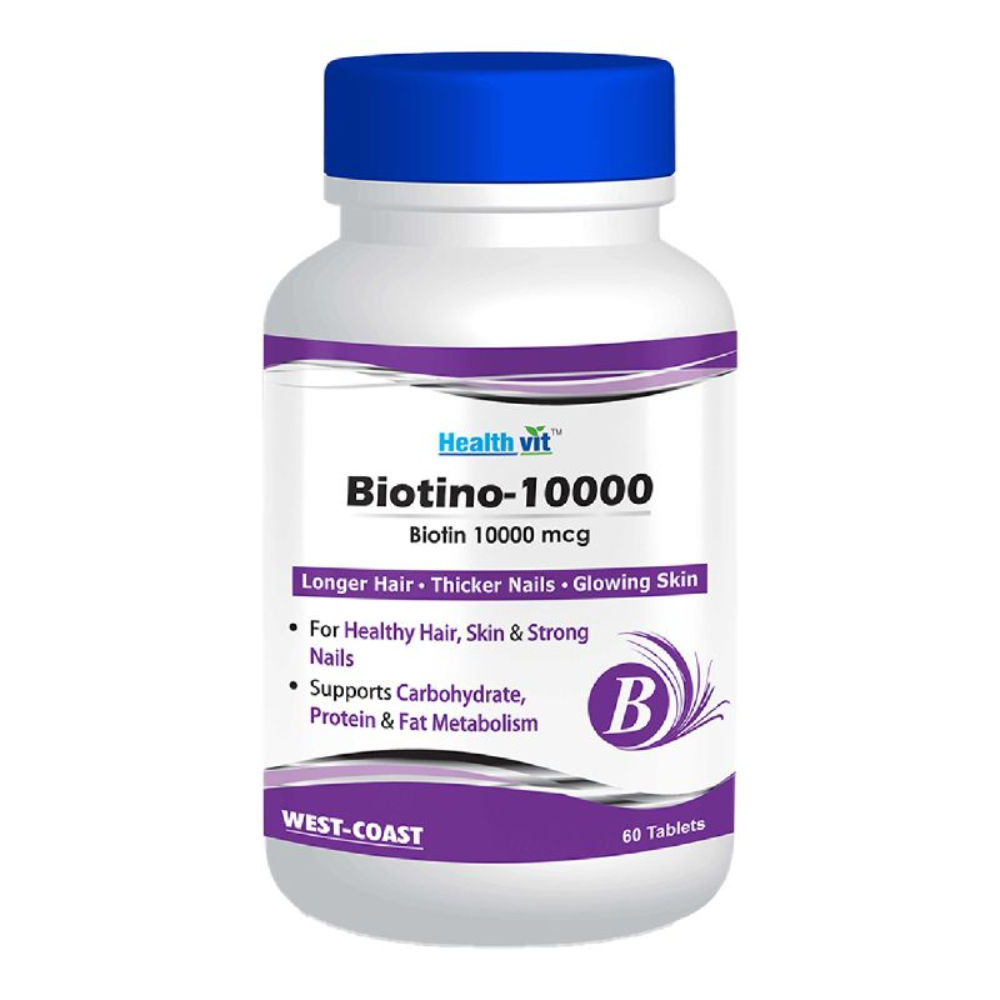 HealthVit Biotin 10,000Mcg Maximum Strength
