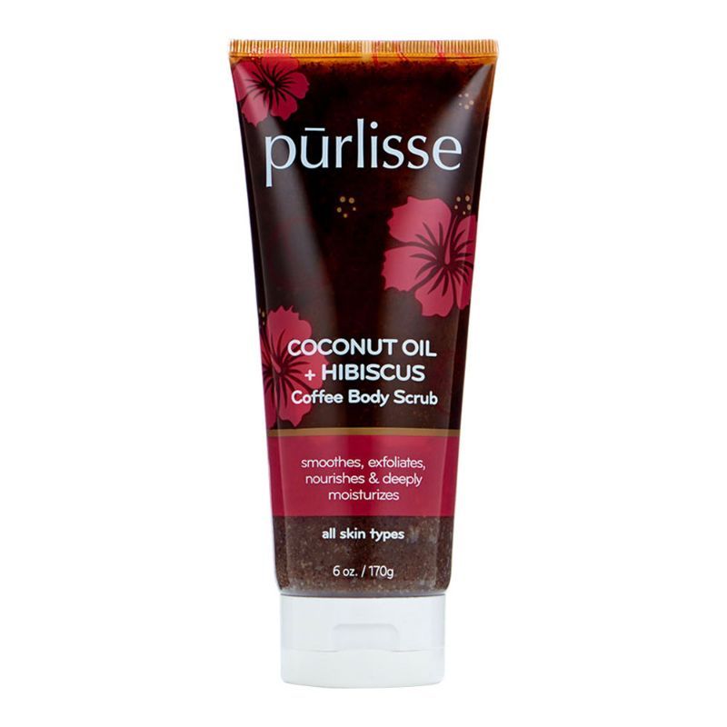 Purlisse Beauty Coconut Oil + Hibiscus Coffee Body Scrub