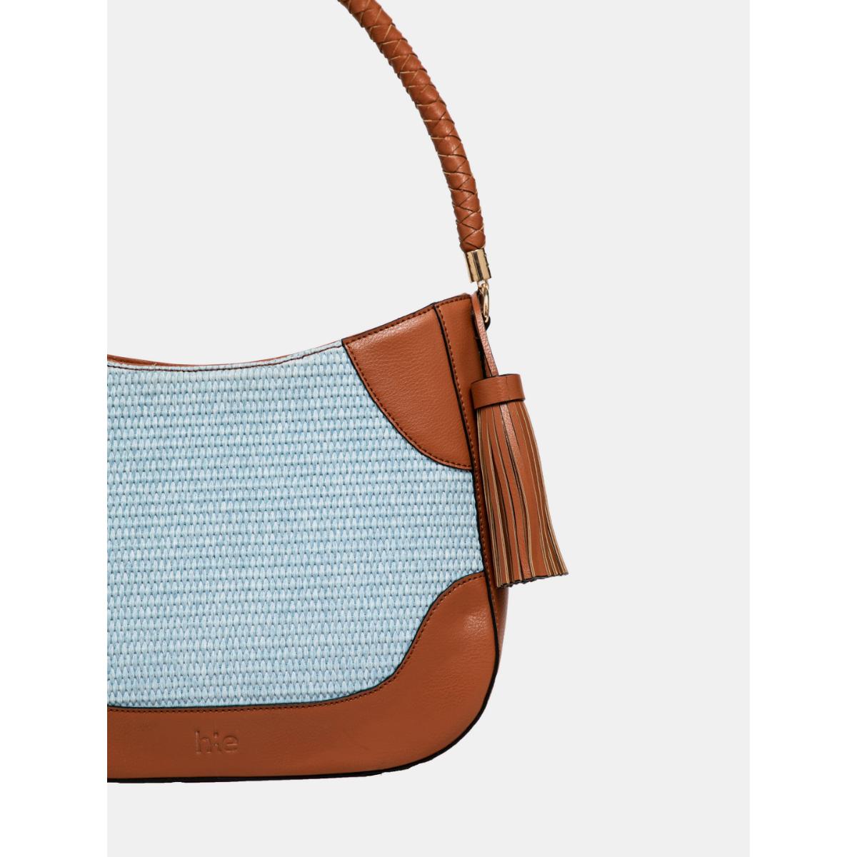 Buy HIE Blue Payton Shoulder Bag (M) Online
