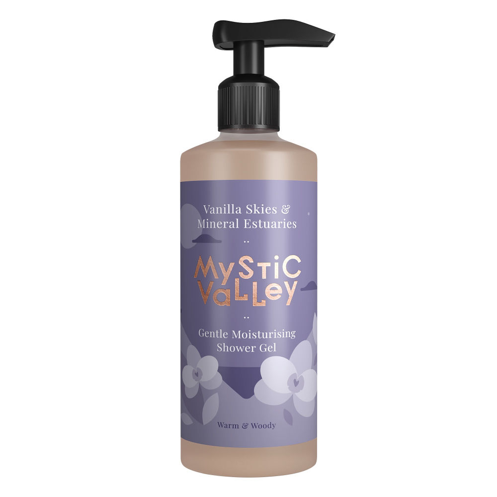 Mystic Valley Vanilla Skies & Mineral Estuaries Gentle Moisturizing Shower Gel