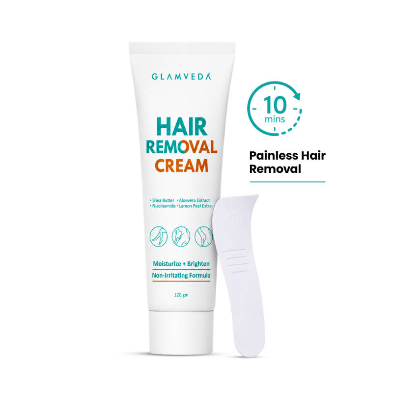 Glamveda Hair Removal Cream Easy & Gentle Hair Removal Solution