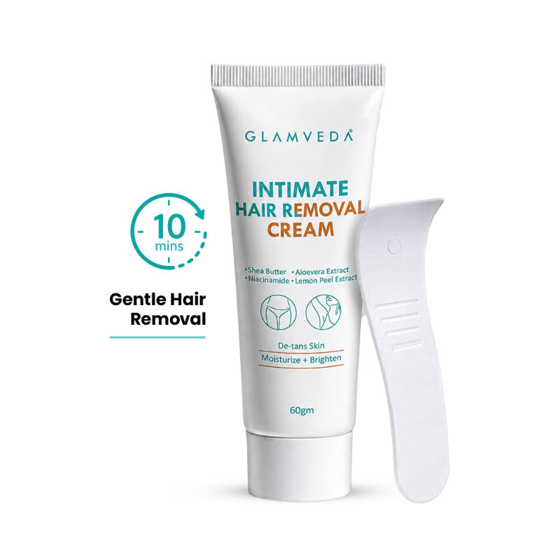 Glamveda Intimate Hair Removal Cream Easy & Gentle Hair Removal Solution
