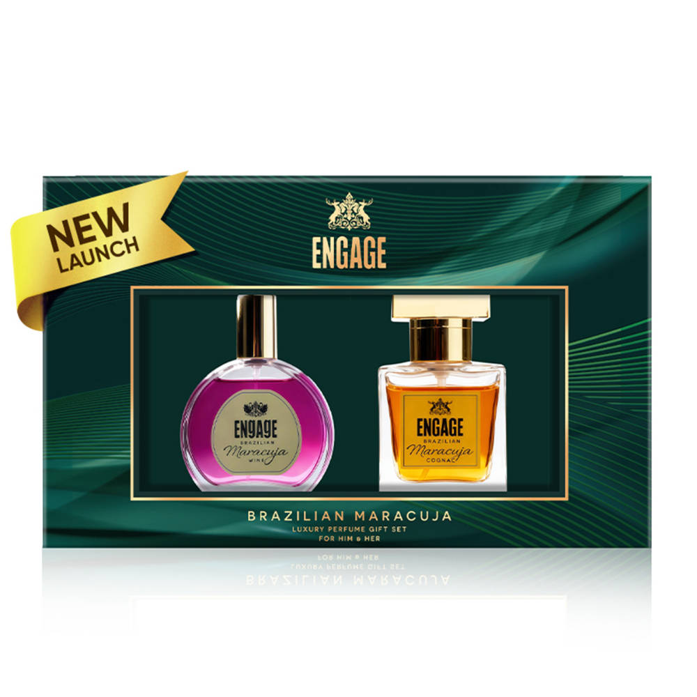 Engage Brazilian Maracuja Gift Set for Men & Women Crafted by Experts