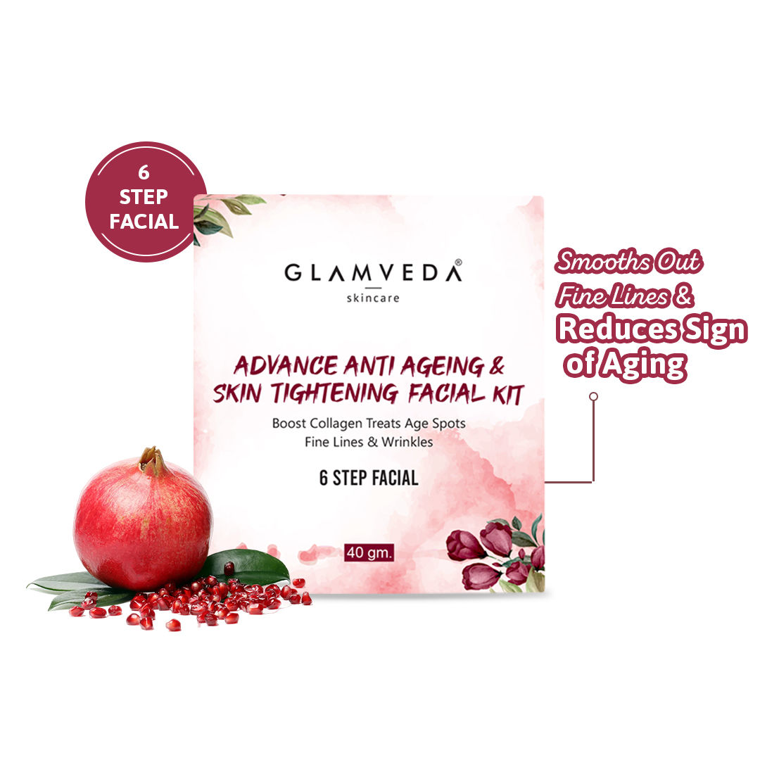 Glamveda Advance Anti Ageing & Skin Tightening Facial Kit