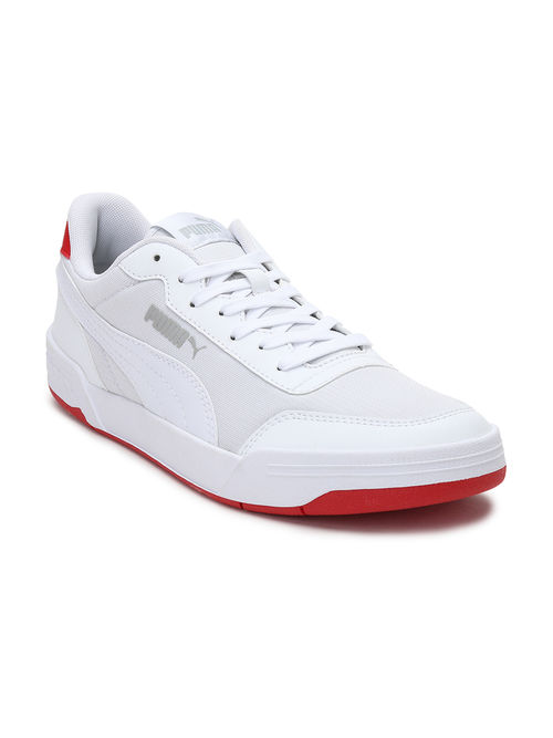Buy Puma Caracal Style Unisex White Sneakers Online