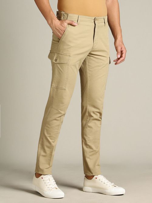 Dockers Black Cargo Pants Tapered Dockers Mens Beige Mid Rise Slim
