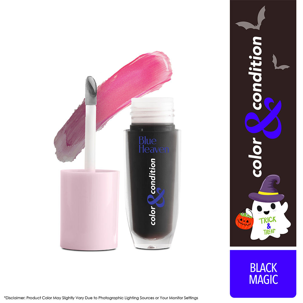 Blue Heaven Color & Condition Tinted Lip Oil - Black Magic