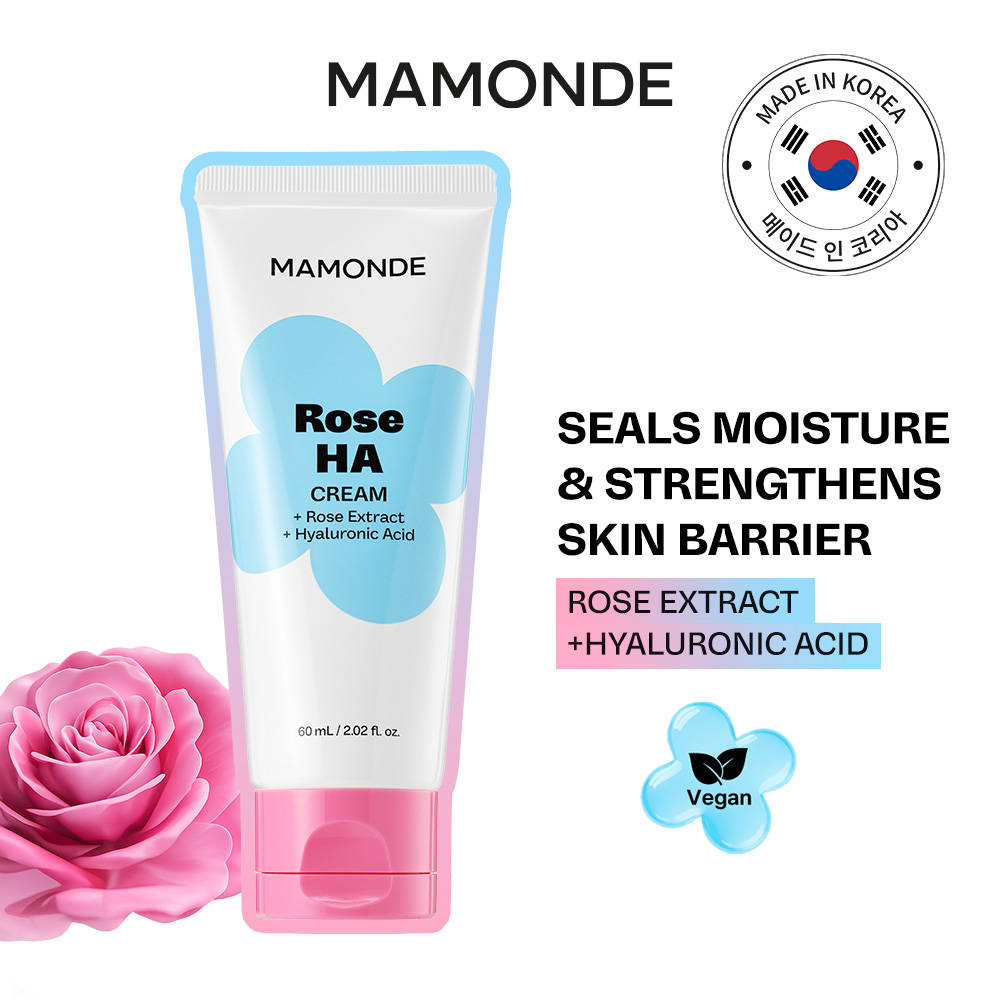 MAMONDE Rose HA Cream with Rose Extract + Hyaluronic Acid