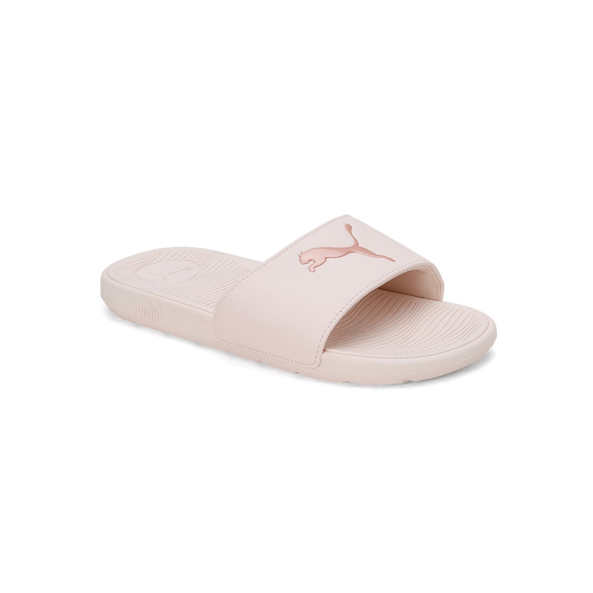 Rose gold puma discount slides