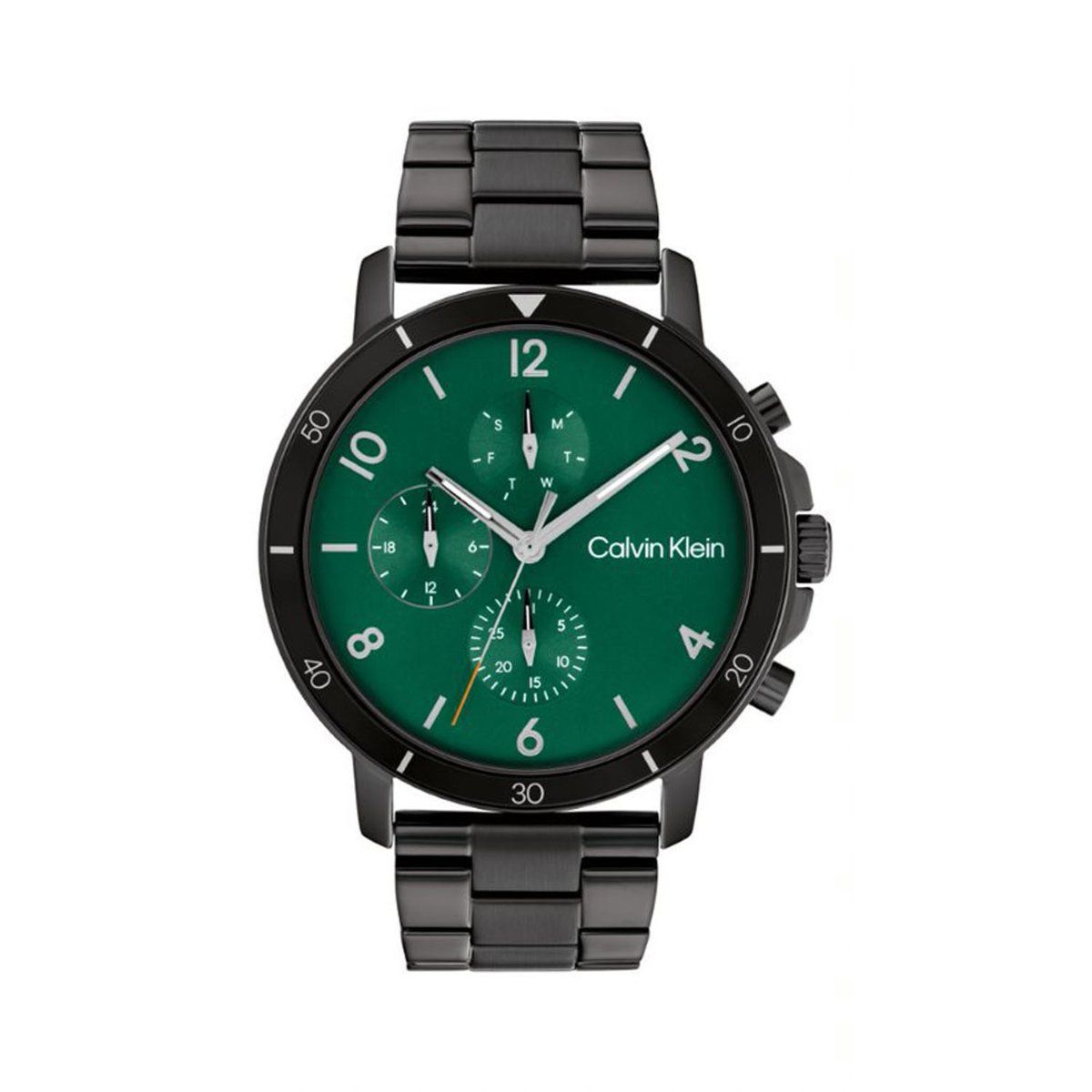Buy Calvin Klein Gauge Sport Multifunction Green Round Dial Mens Watch -  25200069 Online