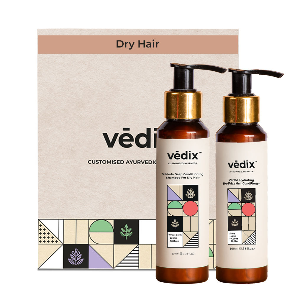 Vedix Hair Shampoo  Conditioner  Dry Hair  AntiHairfall Combo Reviews  Online  Nykaa