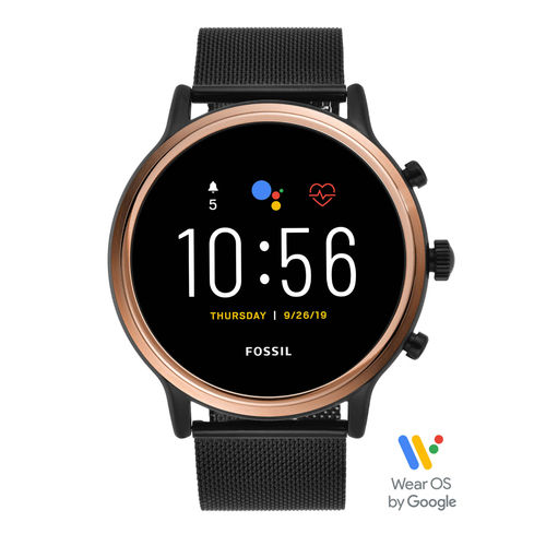 Buy Fossil Gen Julianna Hr Black Smartwatch FTW6036 For Women Online - Main Image