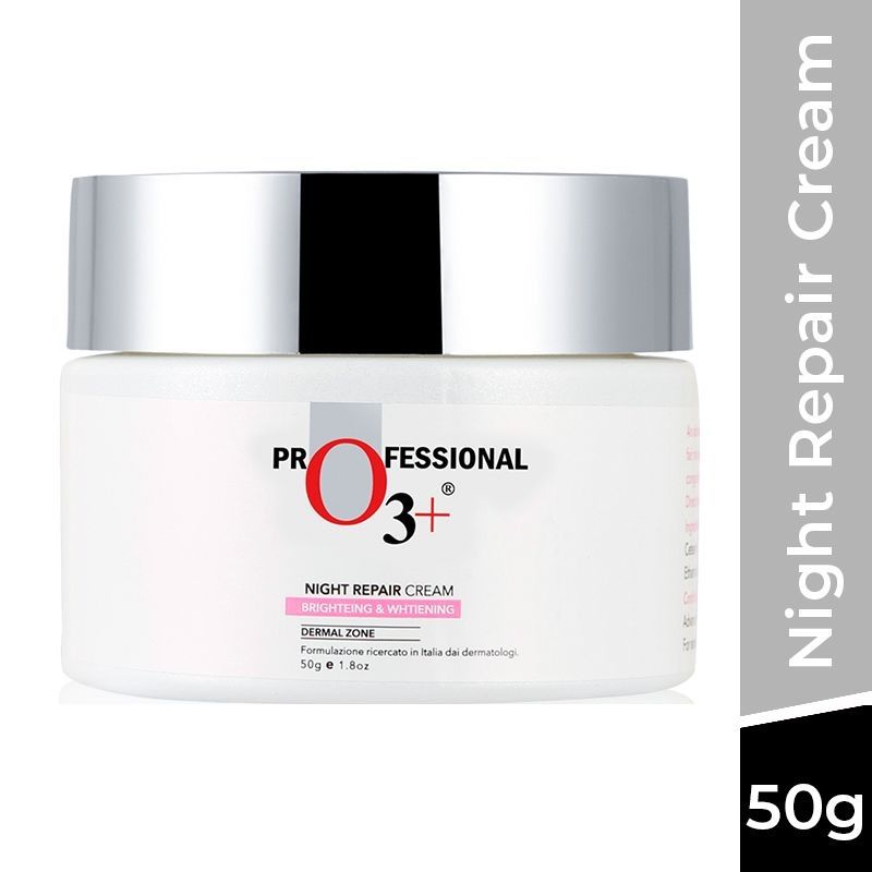 O3+ Night Repair Cream Brightening & Glow Boosting Dermal Zone