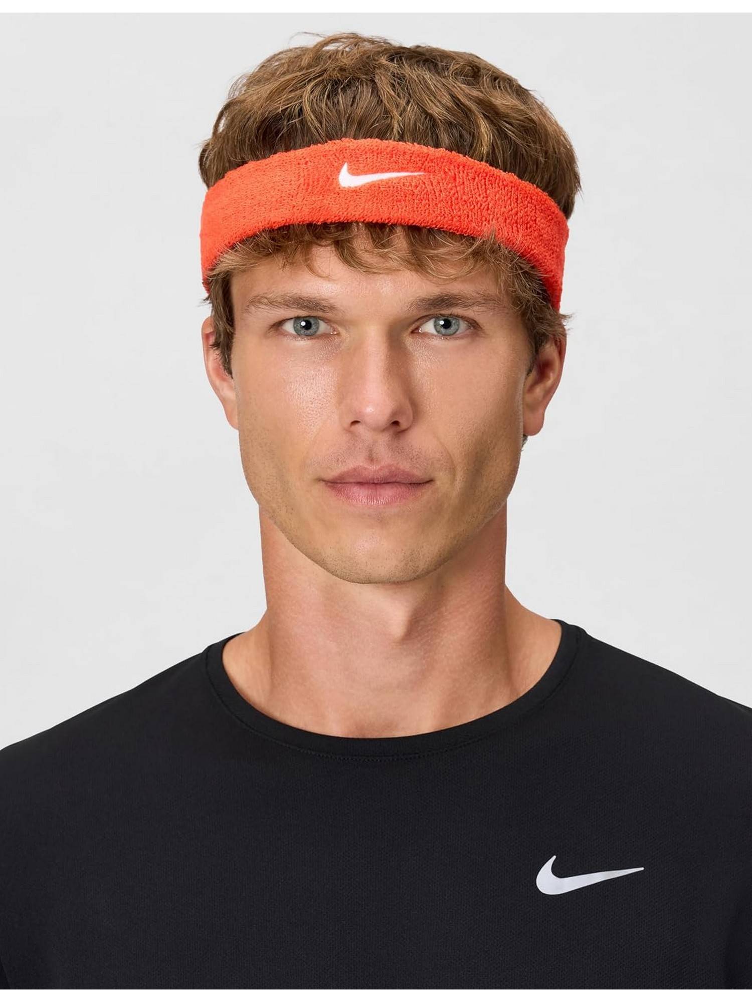 Nike Unisex Red Swoosh Classic Headband