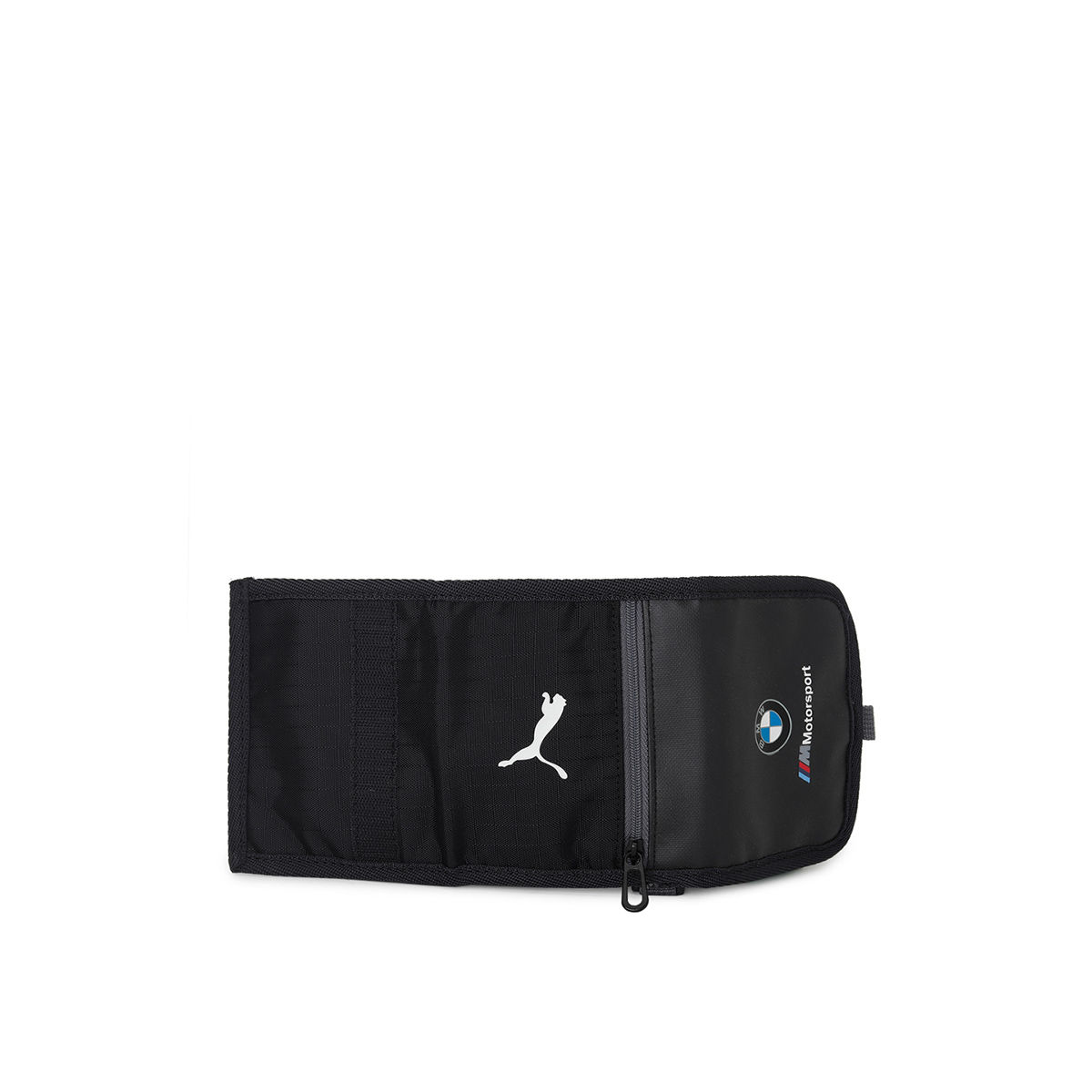 Buy PUMA Motorsport Unisex Solid BMW M Two Fold Wallet With Brand Logo  Applique Detail - Wallets for Unisex 22822222 | Myntra