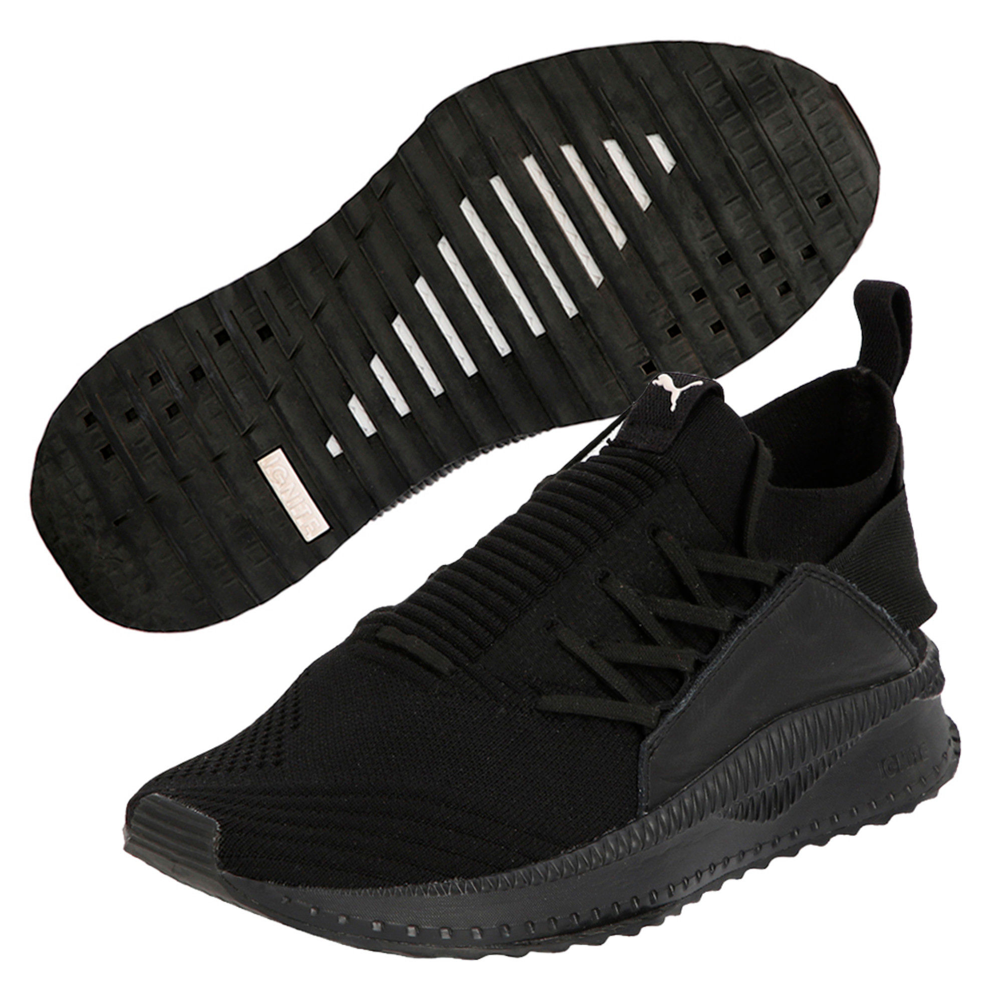 Buy Puma Tsugi Jun Unisex Black Sneakers 8 Online